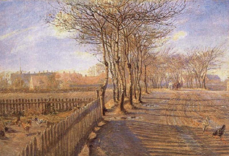 Theodor Esbern Philipsen A Lane at Kastrup